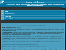 Tablet Screenshot of anarcho-distributist.org